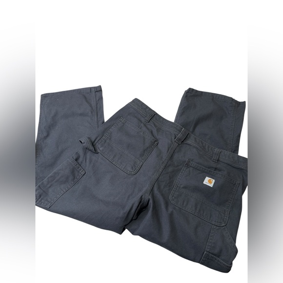 Carhartt Womens Pants Original Fit Carpenter Gray Work Size 14 Regular - Picture 4 of 7